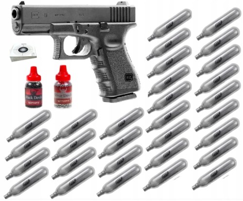 Glock 19 gen. 3 wiatrówka pistolet na gaz 4,5mm BB