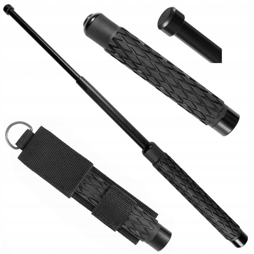 Pałka teleskopowa hartowana baton 26' + pokrowiec 