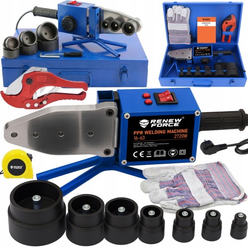 ZGRZEWARKA DO RUR PCV PP 16-63 2720 W 0-300 C